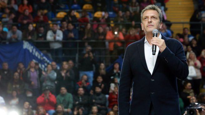 Sergio Massa, precandidato presidencial de Unión por la Patria (UxP).