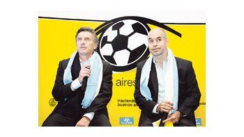 ámbito.com | Mauricio Macri y Horacio Rodríguez Larreta anunciaron la instalación de una pantalla gigante en la coqueta plaza San Martín para que los vecinos puedan ver los partidos del Mundial.