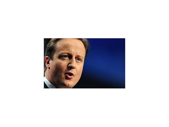 David Cameron, primer ministro británico.
