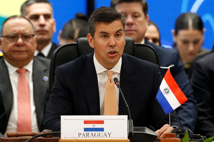 Santiago Peña, el presidente de Paraguay, afirmó que el Mercosur afronta 