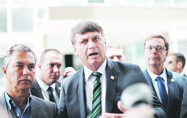 SIN FILTRO. Jair Bolsonaro hizo las declaraciones en una reunión con miembros del gobierno que fue grabada y difundida en redes sociales.