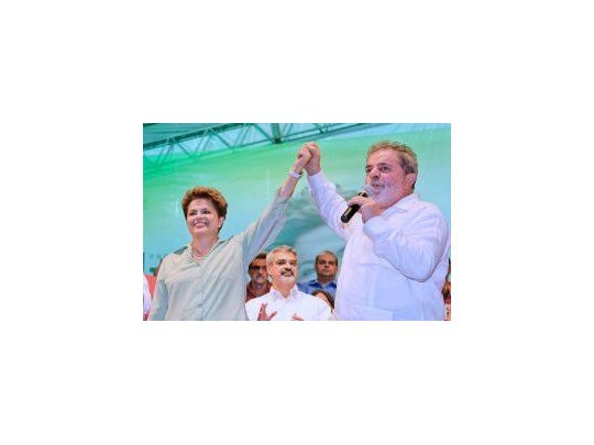 Luiz Lula da Silva y Dilma Rousseff.