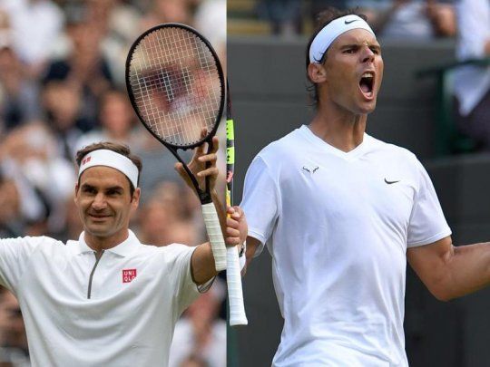 Federer y Nadal volverán a verse las caras, 10 años después, en el césped de Wimbledon.