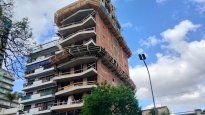 Hay barrios en donde hoy conviene comprar a estrenar pero las obras en ejecución marchan a buen ritmo como este edificio en Chacarita