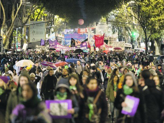 Manifestación. Previo a la pandemia, una fuerte movilización se realizaba para pedir el fin de estos crímenes.&nbsp;