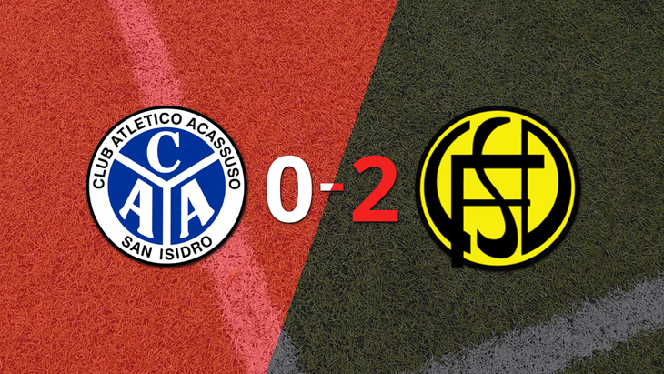 Flandria le ganó como visitante a Acassuso por 2 a 0