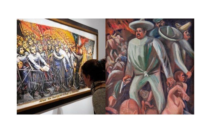 ámbito.com | Primera nota temática para el mural de Chapultepec - David Alfaro Siqueiros / Pancho Villa - José Clemente Orozco.