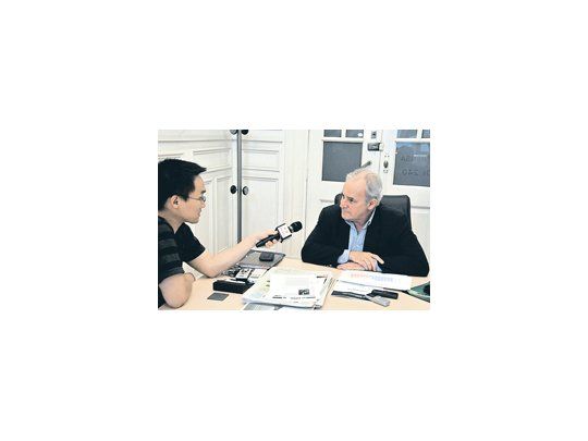 El subsecretario de Ganadería, Alejandro Lotti, manifestó ayer a la televisión china la necesidad de aumentar la productividad del rodeo nacional.