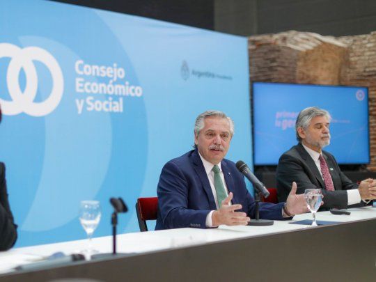 Alberto Fernández en la presentación del Plan Nacional de Ciencia, Tecnología e Innovación 2030