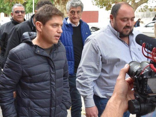 Axel Kicillof ya arrancó con campaña por Provincia.