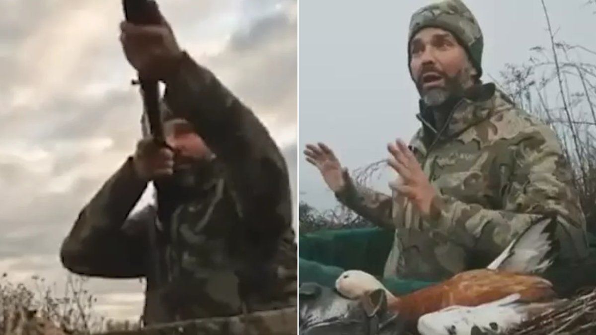 They discover a son of Donald Trump hunting in a protected area