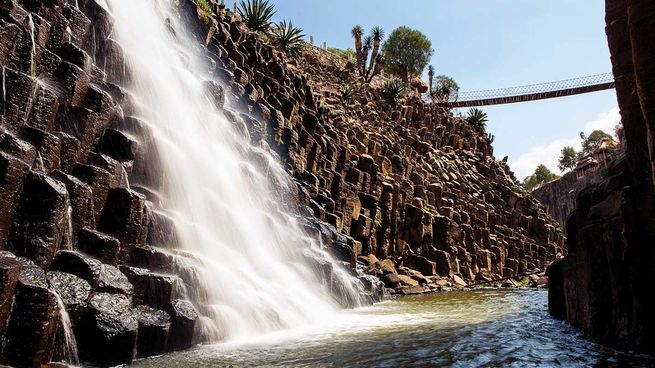 Cascadas cerca de la CDMX.