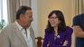 Ricardo Quintela and Silvina Batakis. 