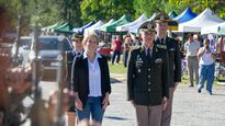 Carolina Cosse encabezó conmemoración del 201 aniversario del Desembarco de los 33 Orientales.