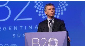 ámbito.com | Mauricio Macri en el cierre del B20.
