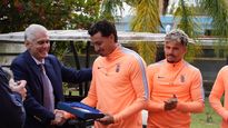 Integrantes del Parlamento despidieron a la Selección uruguaya de cara al Mundial 2026.