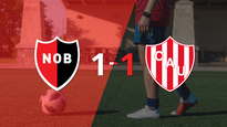 newell`s y union se reparten los puntos y empatan 1-1