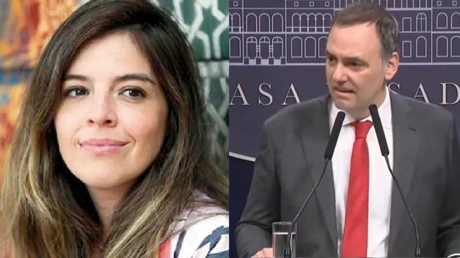 Dalma Maradona le respondió a Adorni por haber ninguneado a su padre.