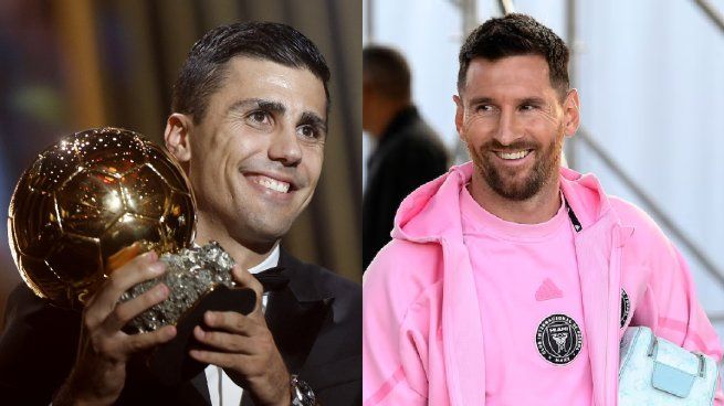 Rodri eligió a Messi como el mejor de la historia del fútbol.