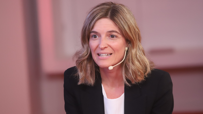 Natalia Persini, tuvo a cargo el cierre del evento desarrollo sostenible de Ámbito Debate.