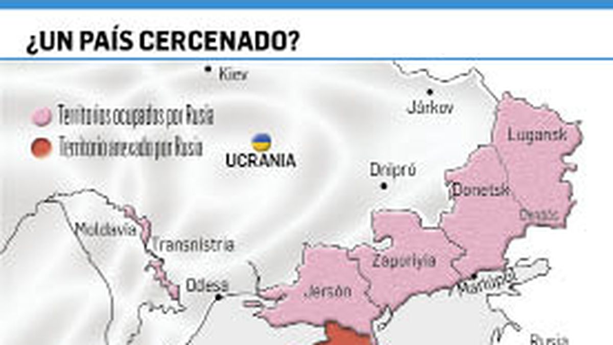 Russia’s annexation of all of eastern and southern Ukraine takes shape