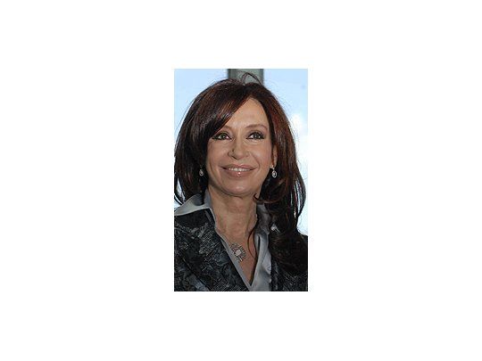La senadora y candidata presidencial, Cristina Fernández.