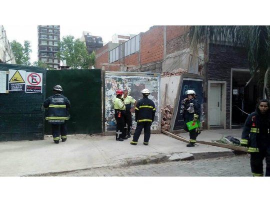 Dos obreros murieron durante un derrumbe en Villa Crespo