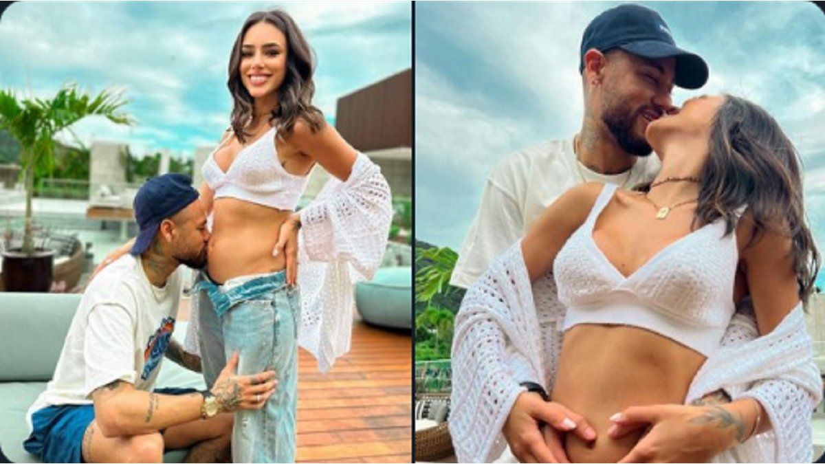 Neymar announced that he will be a father for the second time on the networks