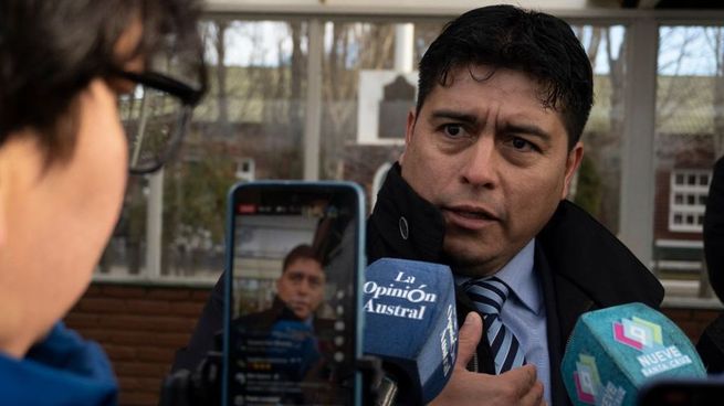 El gobernador de Santa Cruz, Claudio Vidal.