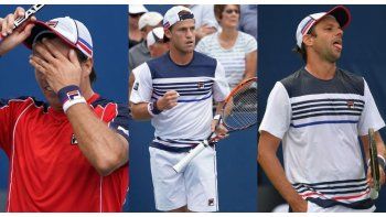 Berlocq, Schwartzman y Zeballos, las tres caras argentinas en la jornada del Us Open.