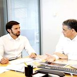 Gustavo Arengo Piragine, ministro de Hacienda de CABA, junto al Jefe de Gobierno Jorge Macri. Gustavo Arengo Piragine, ministro de Hacienda de CABA, junto al Jefe de Gobierno Jorge Macri.