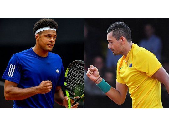Tsonga y Kyrgios, victorias para Francia  y Australia.