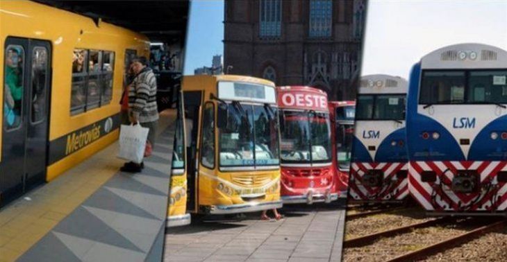 La medida afectará el transporte público.
