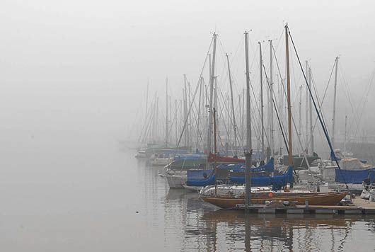 La niebla complica los vuelos y el tránsito en la Ciudad (foto 2)
