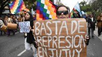 La represión en Jujuy duró casi cuatro horas durante la jornada del martes.&nbsp;