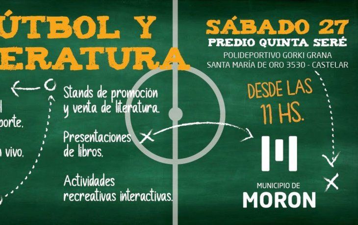 Fútbol y Literatura en Morón.