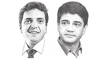 Sergio Massa y Jorge Macri
