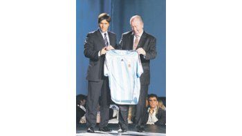 ámbito.com | Manuel Ovalle (CEO de Adidas Argentina) y Julio Grondona.