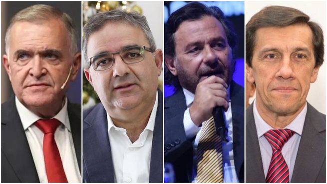 Norteños: Osvaldo Jaldo, Raúl Jalil, Gustavo Sáenz y Carlos Sadir.&nbsp;