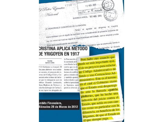 Intento contra la patria pleitera