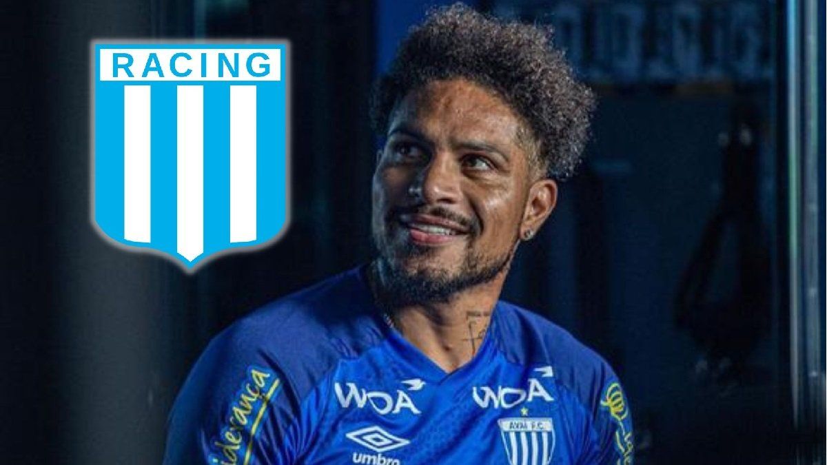Paolo Guerrero arrived in the country and spoke as a Racing player for the first time