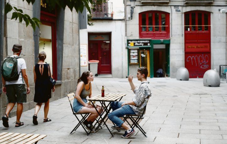 SOLEDAD. Madrid, una de las ciudades más visitadas por extranjeros, muestra a sus principales destinos turísticos prácticamente vacíos.&nbsp;
