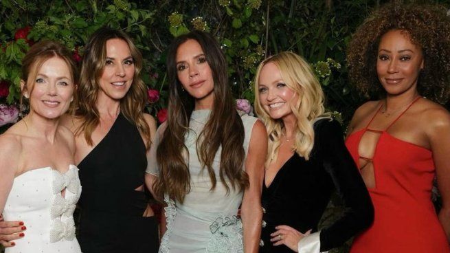 Las Spices se reunieron por última vez en el cumpleaños 50 de Victoria Beckham.