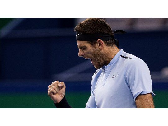 Del Potro avanza en Shanghái tras un buen triunfo ante una de las promesas