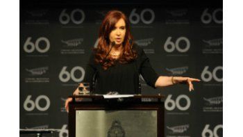 ámbito.com | Cristina de Kirchner al hablar en el acto de cierre de la Convención Anual de la Cámara Argentina de la Construcción (CAC).