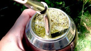 Limpieza de la bombilla del mate.