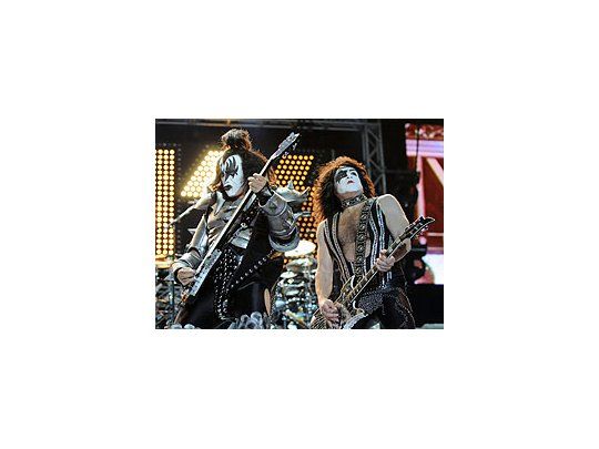 Es la cuarta vez que Kiss se presenta en la Argentina.