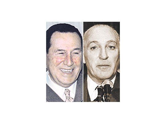 Juan Perón y J. López Rega