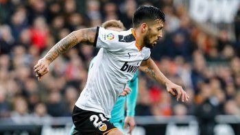 Ezequiel Garay es el primer futbolista afectado de la Liga espa&ntilde;ola.