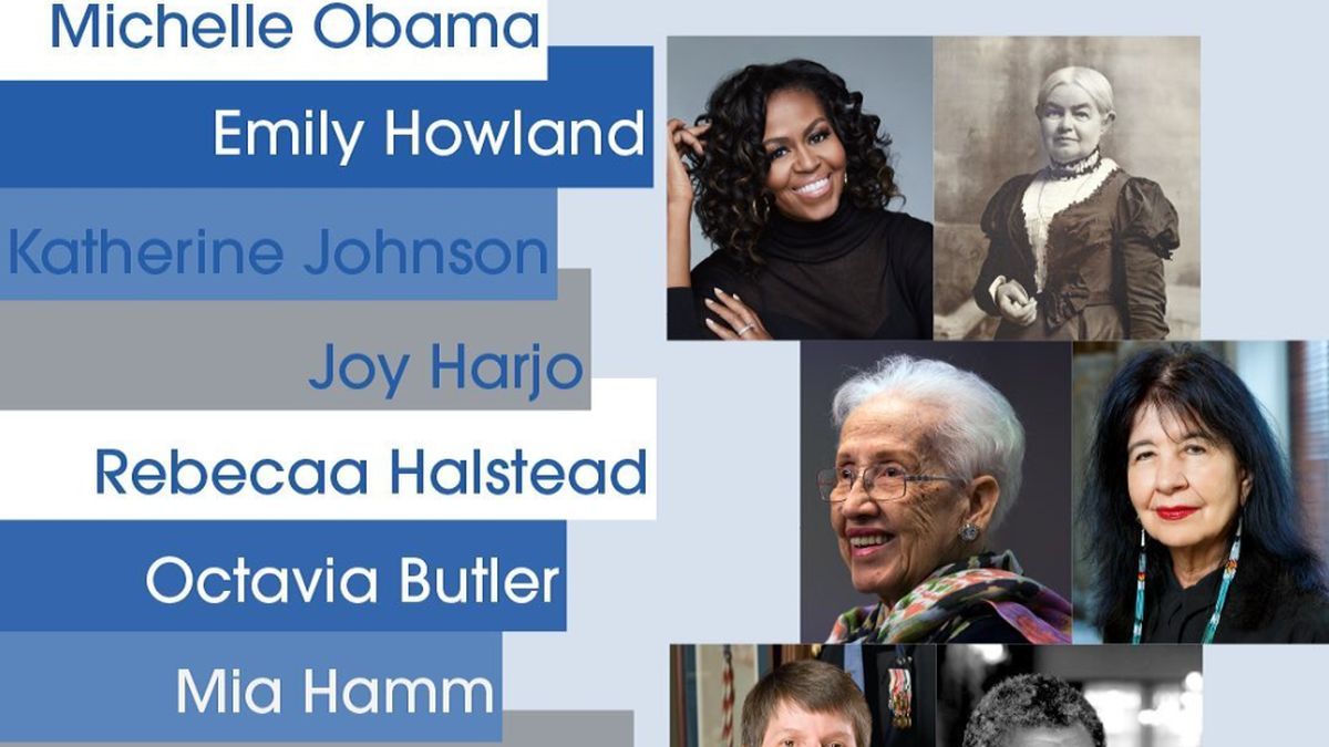 Nueve personas se suman al Salón Nacional de la Fama de la Mujer de EEUU